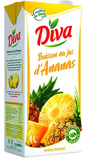 Jus d'Ananas Diva 1L