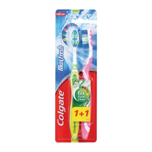 Brosse à Dents Colgate Max Fresh X2
