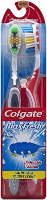 Brosse a' Dents Colgate Max Fresh X2