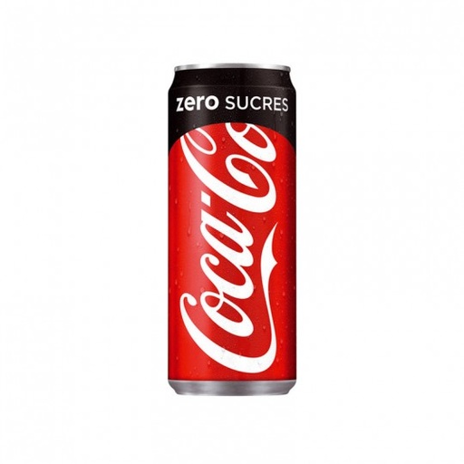 Canette Coca Cola Zéro 24 cl