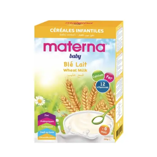 Céréales Materna Blé Lait 200g 