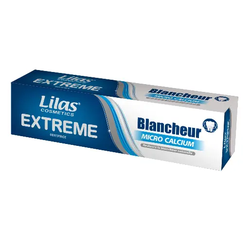 Dentifrice Blancheur Micro Calcium Lilas 75ml