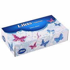 Distributeur Lilas Papillon U. Doux 100pcs 2plis