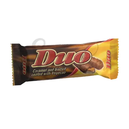 Duo Caramel & Biscuit enrobés vegecao de 28g