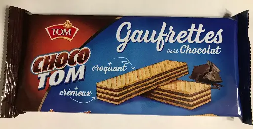 Gaufrettes ChocoTom au Lait 100g