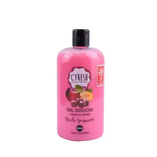 Gel Douche C'fresh Cerise et Prune 500ml