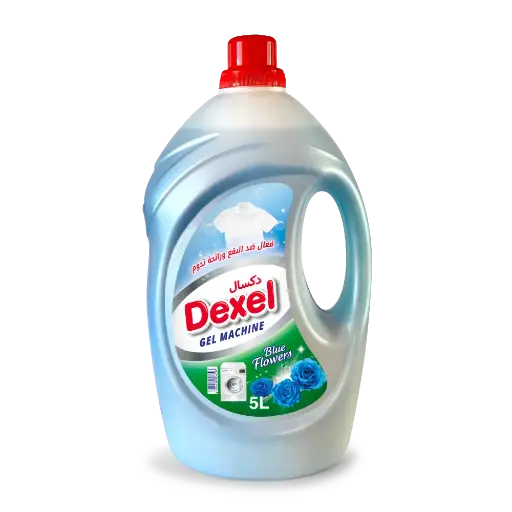 Gel Machine Dexel Blue Flowers 5L