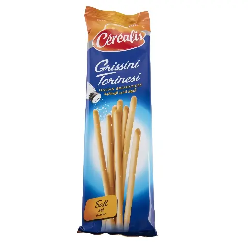 Fromage Grissini Torinesi Cerealis au Sel 80g
