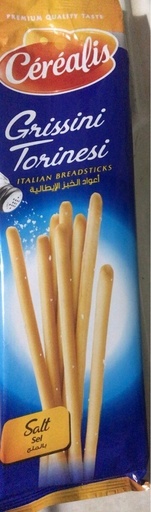 Grissini Torinesi Cerealis au Sel 80 g