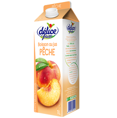 Jus Délice Pêche 1L