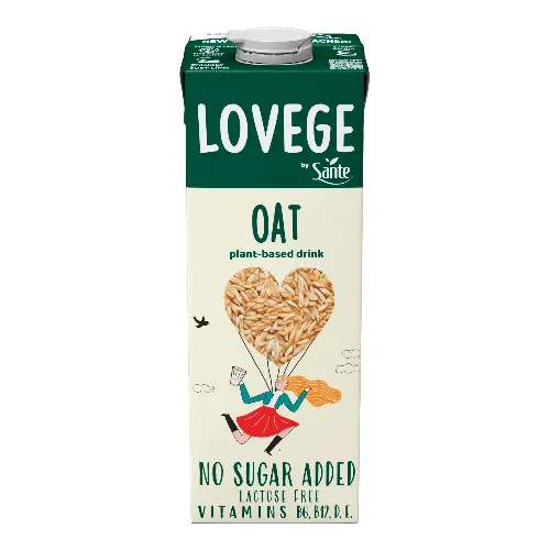 Lait Iovege Avoine sans sucre ajouté 1L