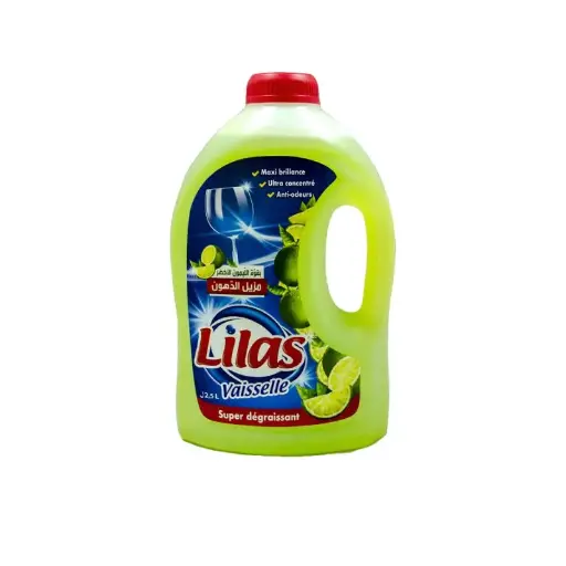 Liquide Vaisselle Lilas Citron 2.5l