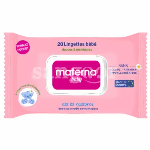 Lingette Bébé Materna 20pcs