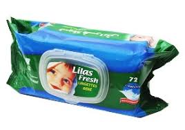 Lingettes Lilas Fresh 72 pcs