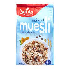 Muesli Raisins Almonds 350g