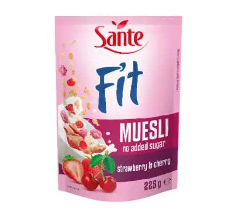 Céréales Strawberry & Cherry Muesli 225g