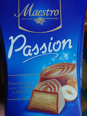 Passion Maestro Chocolat au lait Crème Noisettes 240g