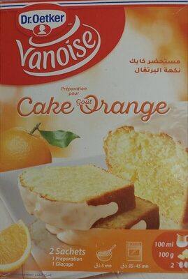 Prép. Cake Orange Vanoise 450g