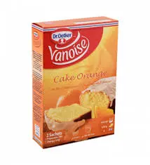 Préparation Cake Orange Vanoise 450Gr