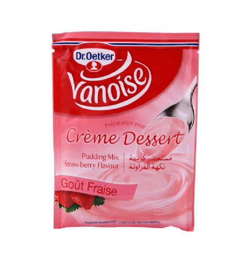 Prép. Crème Fraise Vanoise 40g