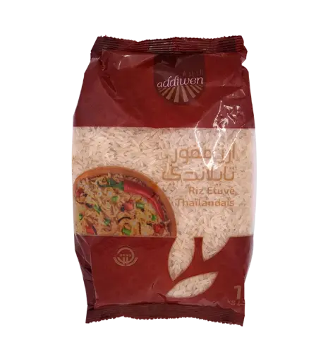 Riz Etuvé Thailandais 1Kg