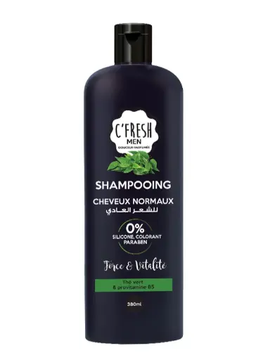 Shampoing Men C'Fresh Thé vert 380ml