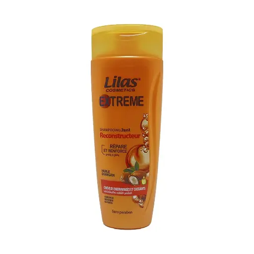 Shampoing Lilas 2en1 Cheveux Nourris Forts 350ml