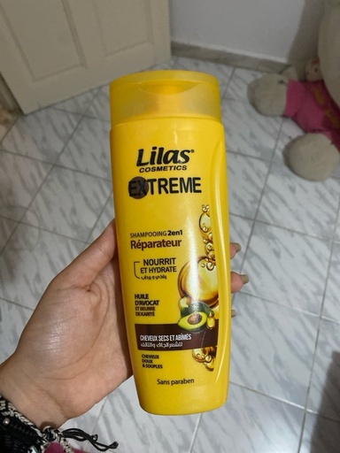 Shampooing 2en1 Lilas Huile D'avocat 350ml