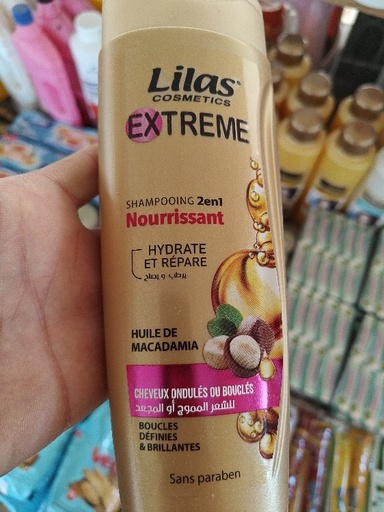 Shampooing 2en1 Lilas Huile Macadamia 350ml