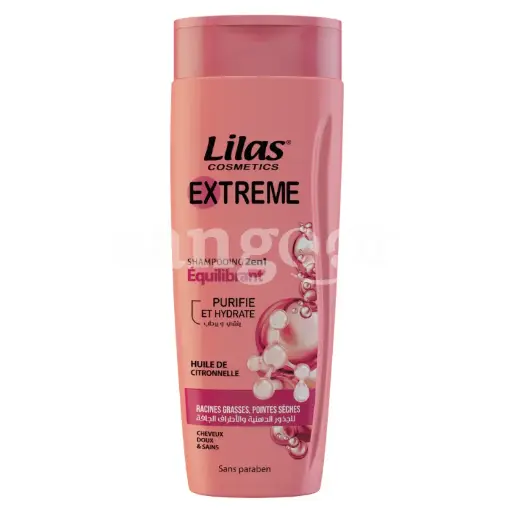 Shampoing Lilas Equilibrant Huile De Citronnelle 400ML