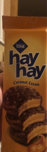 Biscuits Hay Hay Caramel Cream 30g 