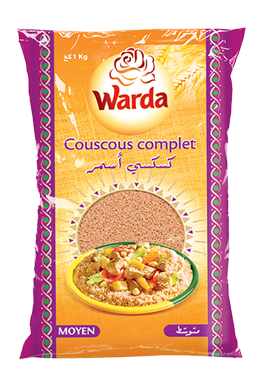 Couscous Complet Moyen Warda 1Kg