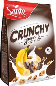 Crunchy Banane Chocolate 350g 
