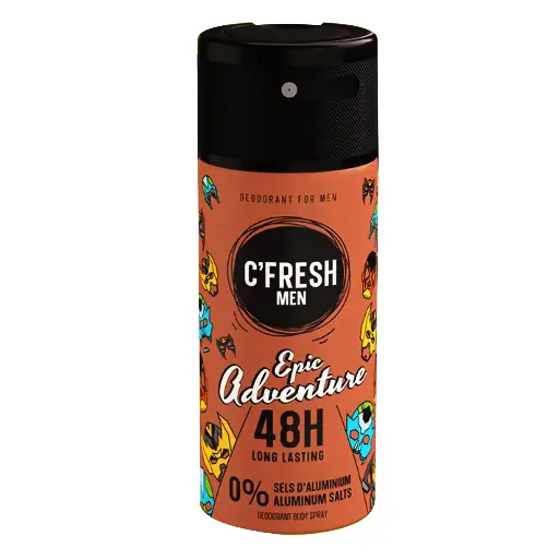 Déodorant C'Fresh Epic Adventure 150ml
