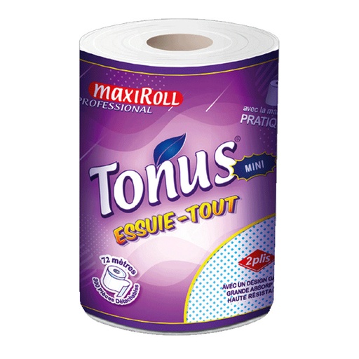 Essuie Tout Tonus Mini Roll 416m