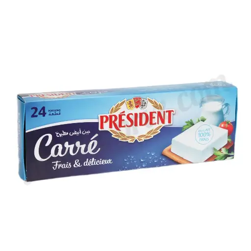 Fromage Carré Président 24Pcs