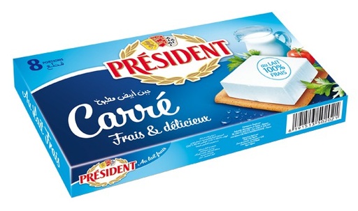 Fromage Carré Président 8Pcs