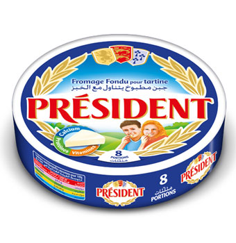 Fromage Triangle Président *8pcs