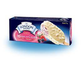 Glace London Dairy Berries n Cream 