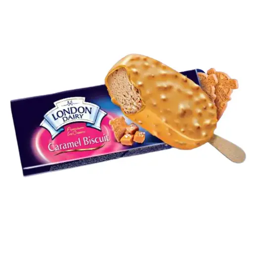 Glace London Dairy Caramel Biscuit