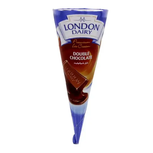 Glace Cornet London Dairy Double Chocolate Cone