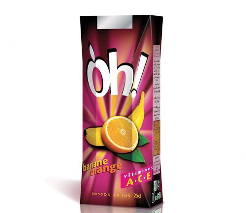 Jus Orange & Banane Oh 25 Cl