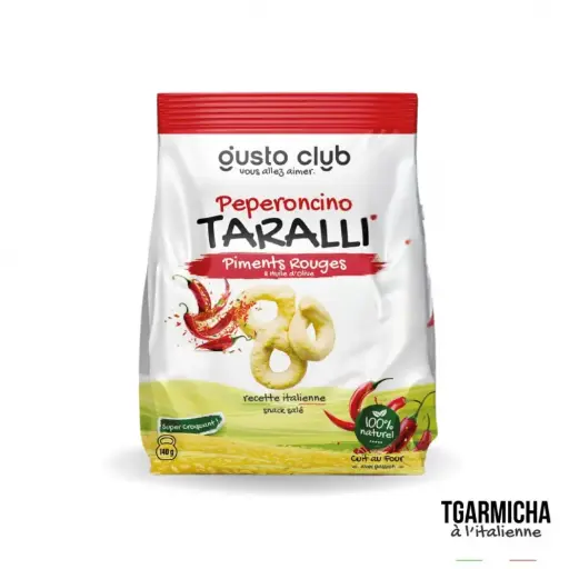 Kaki Taralli Piment rouge 140g