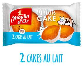 Milk Cake Lait Moulin d'Or 50g