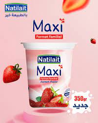 Natilait Yaourt Maxi Fraise 330g