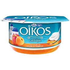 Oikos Pêche & Abricot Délice 100g