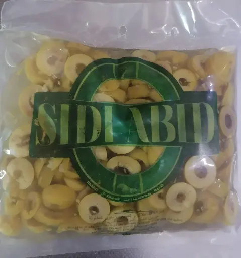 Olives Vertes Tranches Sidi Abid 100g