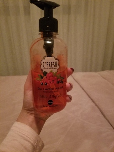 Savon Liquide C'fresh Fruit Rouge 350ml
