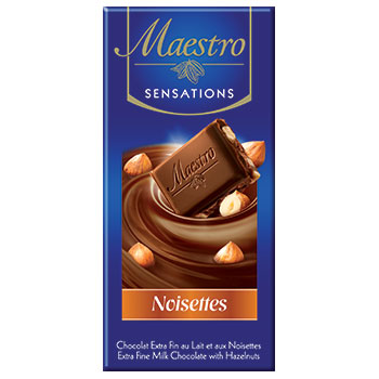 Sensations Maestro  Noisettes 100g