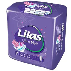 Serviettes Lilas Ultra Nuit 7pcs